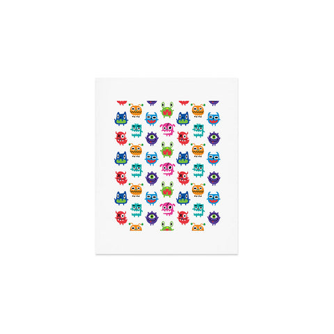 Andi Bird Monstrous Monsters Art Print