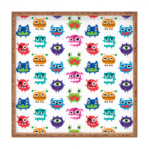 Andi Bird Monstrous Monsters Square Tray