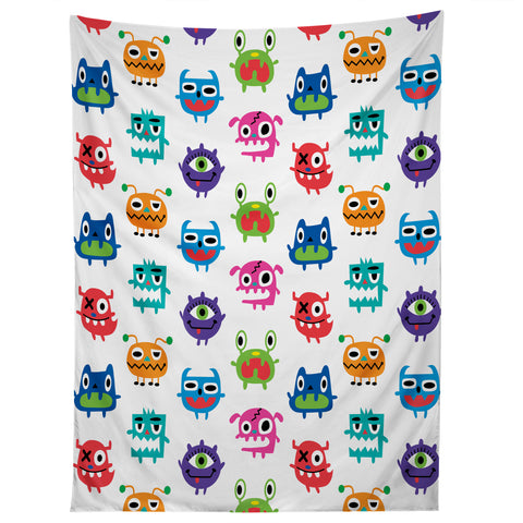 Andi Bird Monstrous Monsters Tapestry