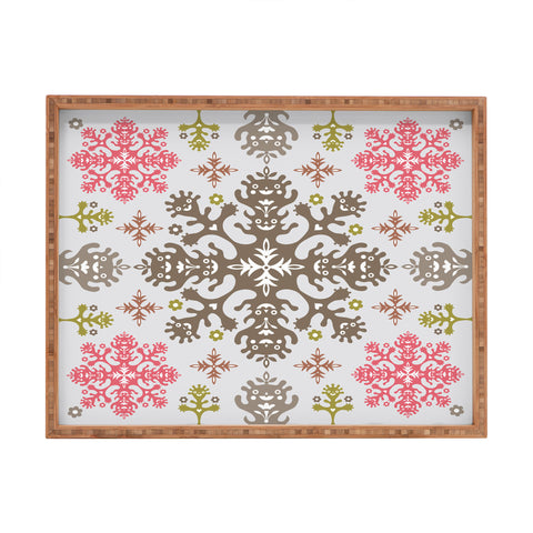 Andi Bird Monstrous Rose Rectangular Tray