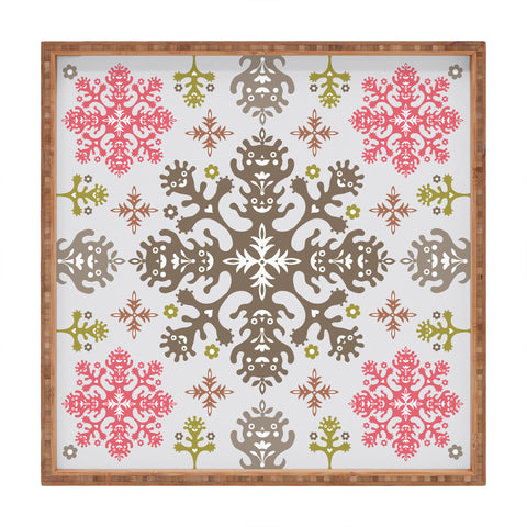 Andi Bird Monstrous Rose Square Tray