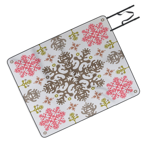 Andi Bird Monstrous Rose Picnic Blanket
