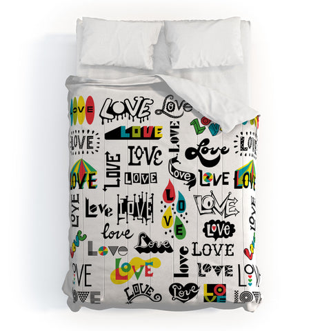 Andi Bird More Love Comforter