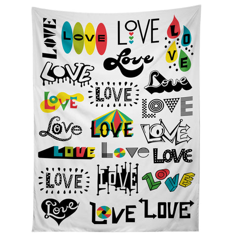 Andi Bird More Love Tapestry