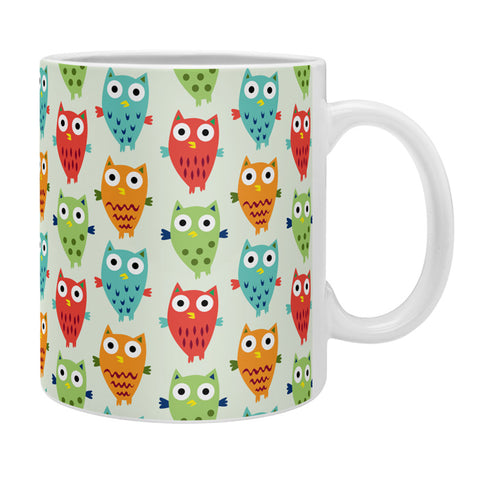 Andi Bird Owl Fun Coffee Mug