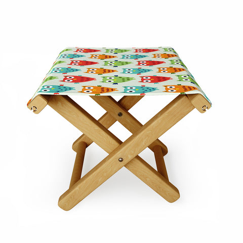 Andi Bird Owl Fun Folding Stool