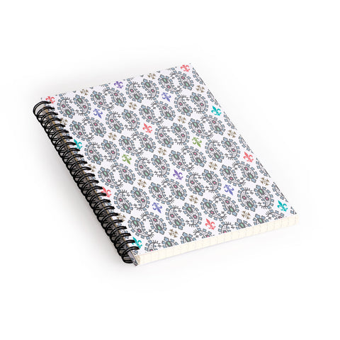 Andi Bird Paisley Ornamental Spiral Notebook