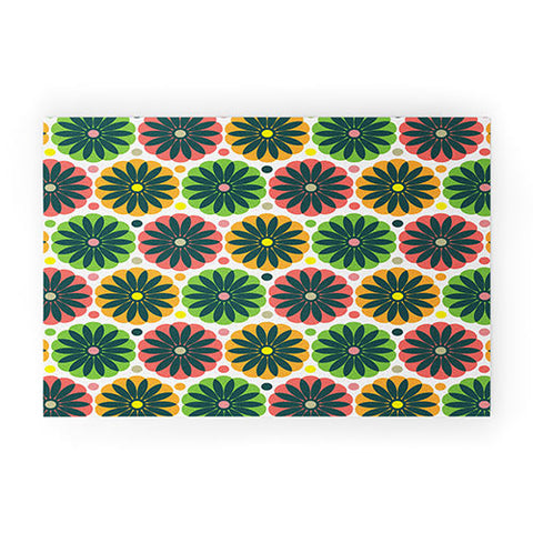 Andi Bird Petal Fair Garden Welcome Mat