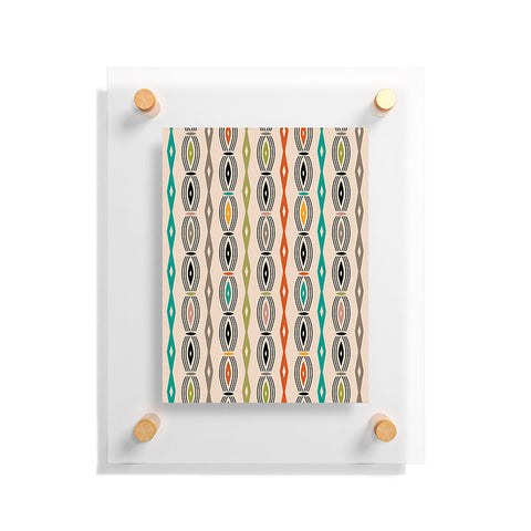 Andi Bird pillar stripe Floating Acrylic Print
