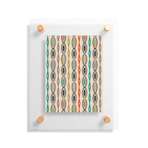Andi Bird pillar stripe Floating Acrylic Print