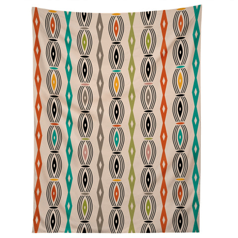Andi Bird pillar stripe Tapestry