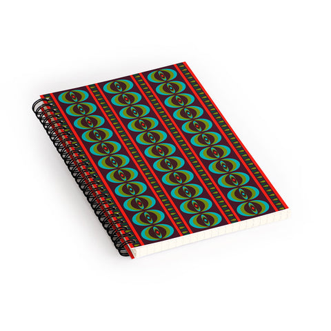 Andi Bird Primitive Beat Morocco Spiral Notebook