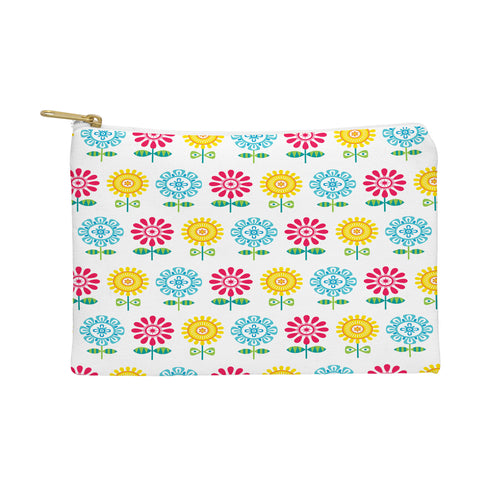 Andi Bird Pt Reyes Flowers Pouch