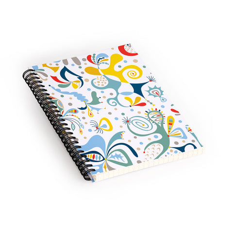 Andi Bird real deal white Spiral Notebook
