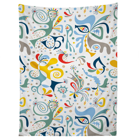 Andi Bird real deal white Tapestry