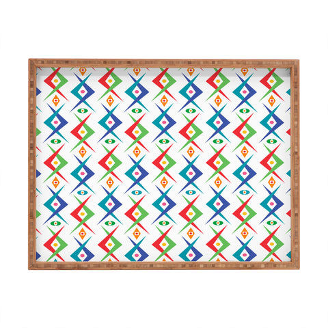 Andi Bird Retro Edge Primary Rectangular Tray