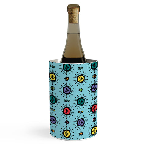 Andi Bird Retro Starlight Turquoise Wine Chiller