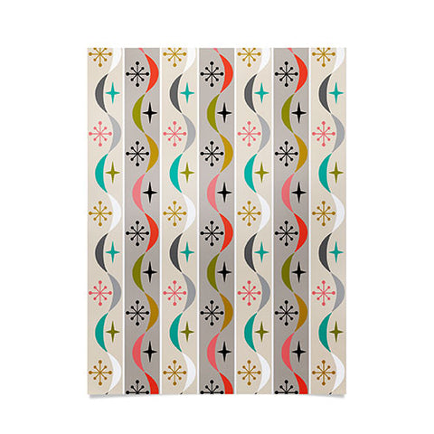 Andi Bird retro wave Poster