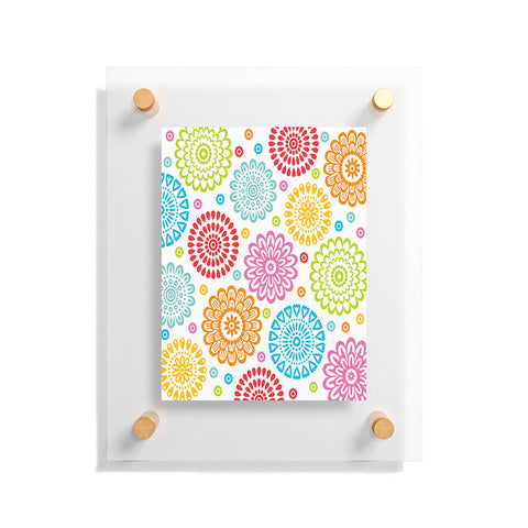 Andi Bird Sausalito Floral Floating Acrylic Print