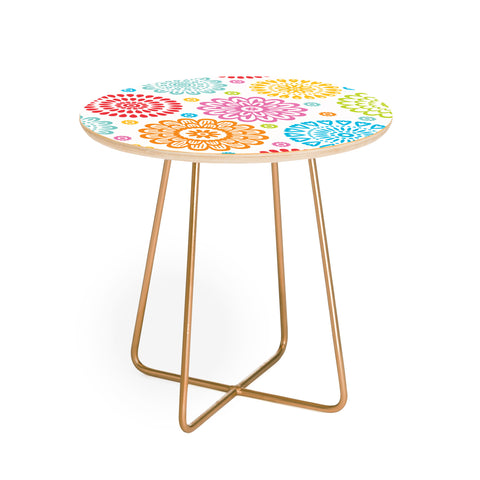 Andi Bird Sausalito Floral Round Side Table