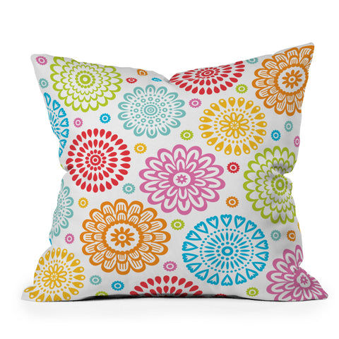 Andi Bird Sausalito Floral Throw Pillow