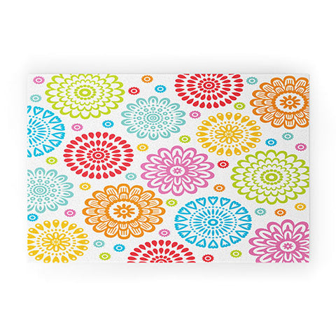 Andi Bird Sausalito Floral Welcome Mat