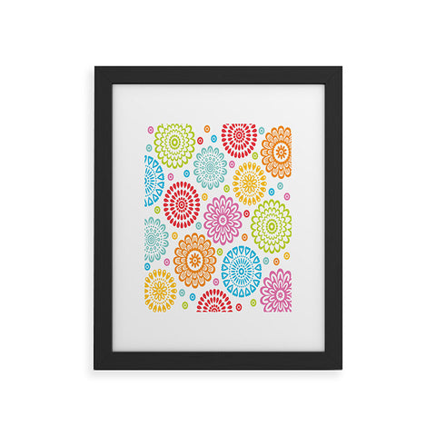 Andi Bird Sausalito Floral Framed Art Print