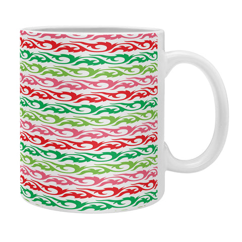 Andi Bird Sugar Plum Stripe Coffee Mug