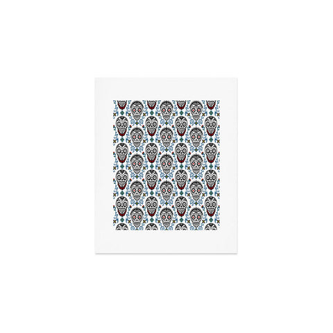 Andi Bird Sugar Skull Voodoo Art Print