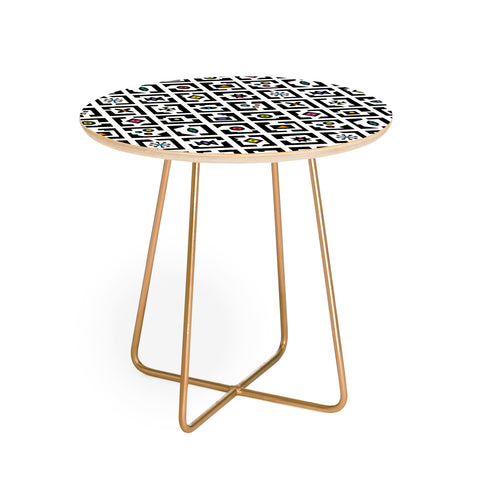Andi Bird Tip Top Round Side Table