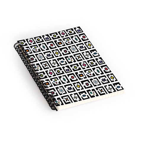 Andi Bird Tip Top Spiral Notebook