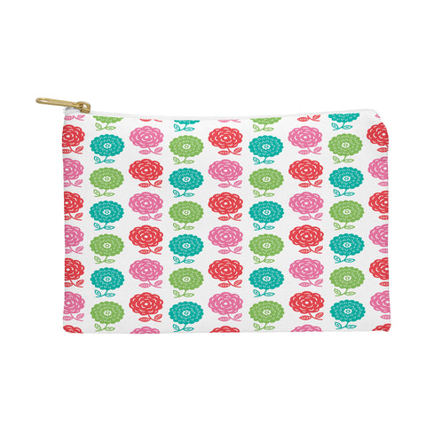 Andi Bird Tomales Flowers Pouch
