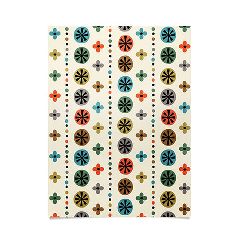 Andi Bird tonga stripe Poster