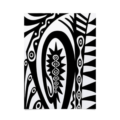 Andi Bird Tribal Effect Poster