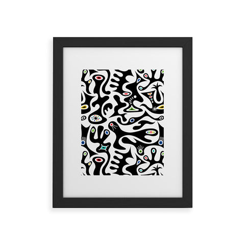 Andi Bird ultra cool Framed Art Print