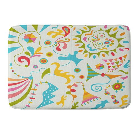 Andi Bird Upbeat Memory Foam Bath Mat