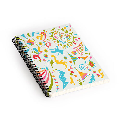 Andi Bird Upbeat Spiral Notebook
