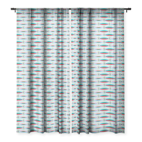 Andi Bird Way Cool Sheer Window Curtain