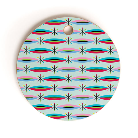 Andi Bird Way Cool Cutting Board Round