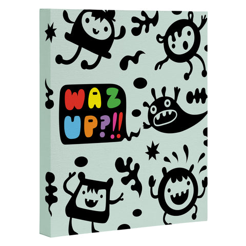 Andi Bird Waz Up Art Canvas