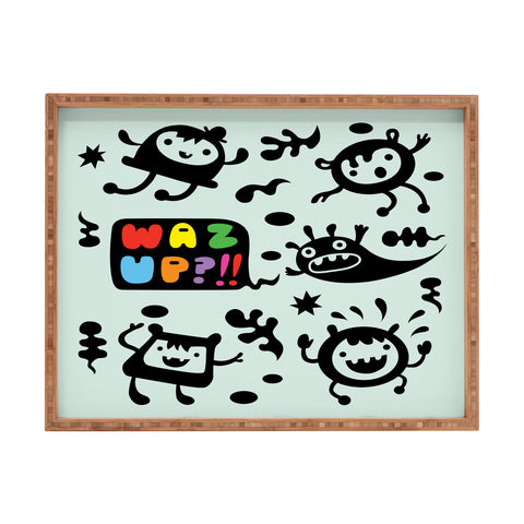 Andi Bird Waz Up Rectangular Tray