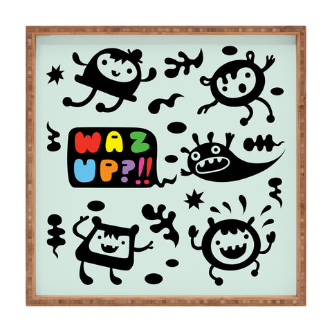 Andi Bird Waz Up Square Tray