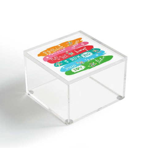 Andi Bird Woo Hoo Words Acrylic Box