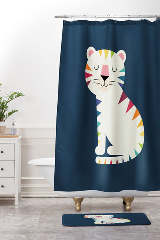 Andy Westface Beautiful Gene Shower Curtain And Mat
