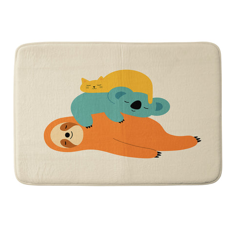 Andy Westface Being Lazy Memory Foam Bath Mat