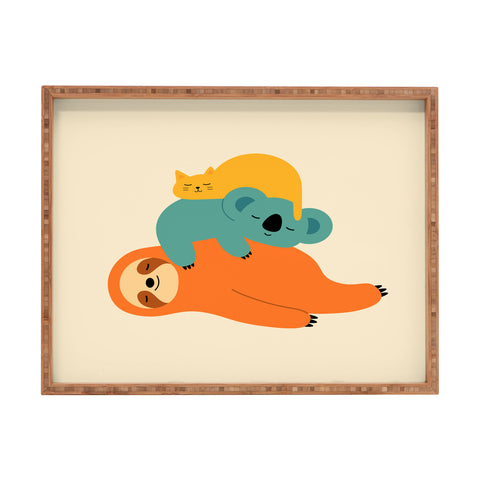 Andy Westface Being Lazy Rectangular Tray