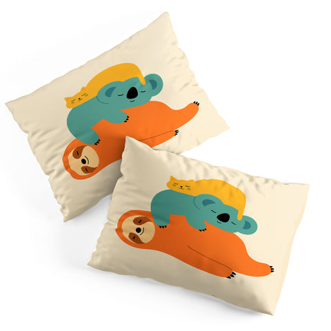 Andy Westface Being Lazy Pillow Shams