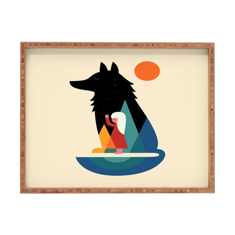 Andy Westface Best Friend Rectangular Tray