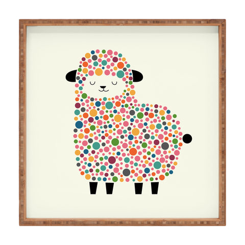 Andy Westface Bubble Sheep Square Tray
