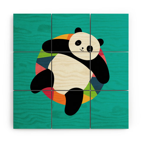 Andy Westface Chillin 1 Wood Wall Mural